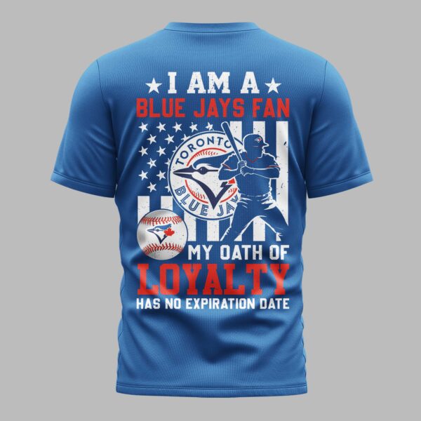 Alternative view of Toronto Blue Jays Loyalty Oath Premium T-shirt LT0002