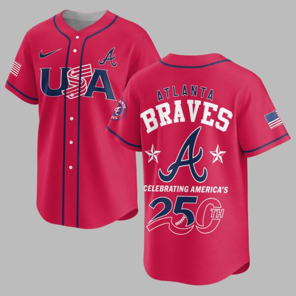Atlanta Braves Celebrating America’s 250th Premium Jersey LT0006