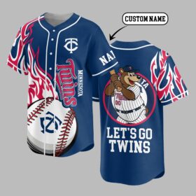 Minnesota Twins Premium Baseball Jersey PVT005