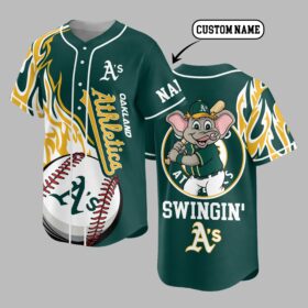 Oakland Athletics Premium Baseball Jersey PVT005