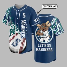 Seattle Mariners Premium Baseball Jersey PVT005