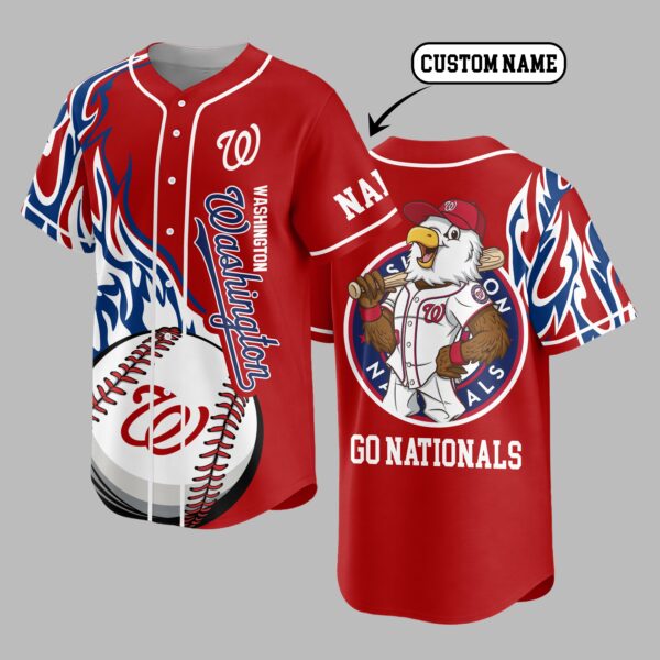 Washington Nationals Premium Baseball Jersey PVT005
