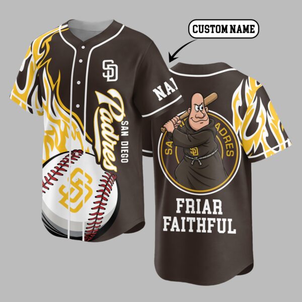 San Diego Padres Premium Baseball Jersey PVT005