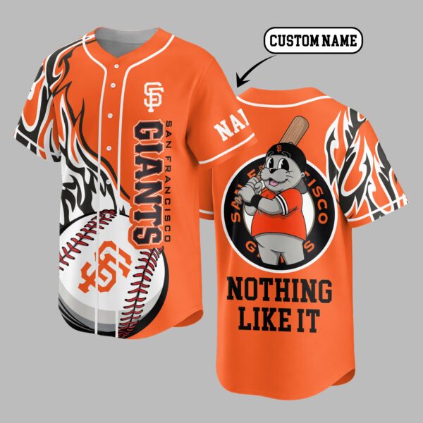 San Francisco Giants Premium Baseball Jersey PVT005