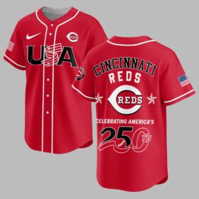 Cincinnati Reds Celebrating America’s 250th Premium Jersey LT0006