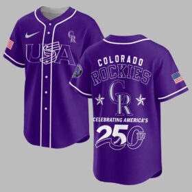 Colorado Rockies Celebrating America’s 250th Premium Jersey LT0006