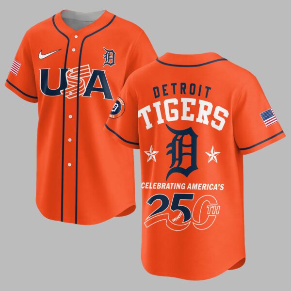Detroit Tigers Celebrating America’s 250th Premium Jersey LT0006