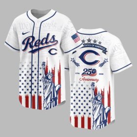 Cincinnati Reds X America’s 250th Anniversary Premium Baseball Jersey PVT006
