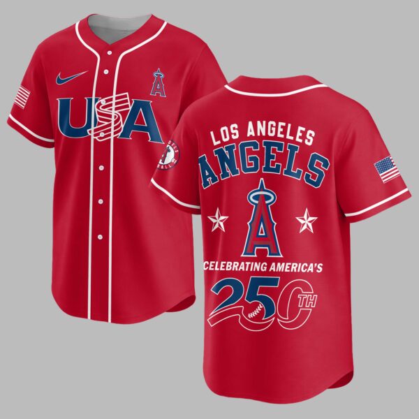 Los Angeles Angels Celebrating America’s 250th Premium Jersey LT0006