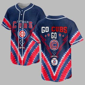 Chicago Cubs Tie Dye Premium Jersey PL09