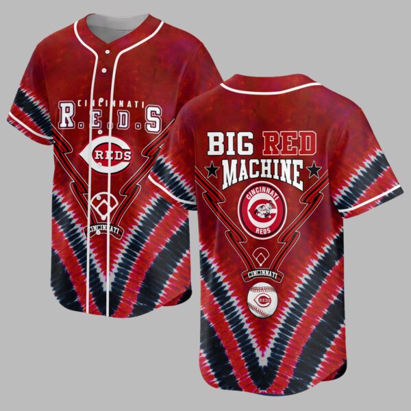 Cincinnati Reds Tie Dye Premium Jersey PL09