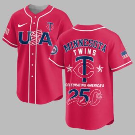 Minnesota Twins Celebrating America’s 250th Premium Jersey LT0006