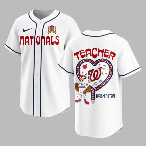 Washington Nationals “Teacher Appreciation Night” Premium Jersey PH00005