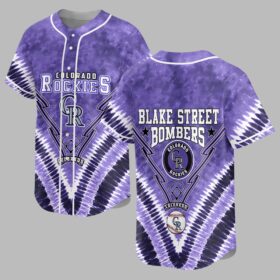 Colorado Rockies Tie Dye Premium Jersey PL09