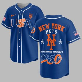 New York Mets Celebrating America’s 250th Premium Jersey LT0006