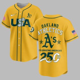 Oakland Athletics Celebrating America’s 250th Premium Jersey LT0006