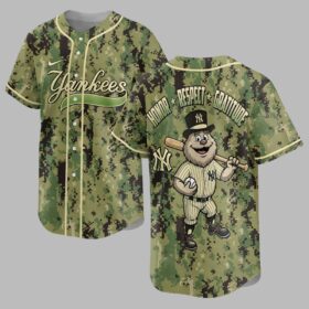 New York Yankees Camo Premium Jersey PL10