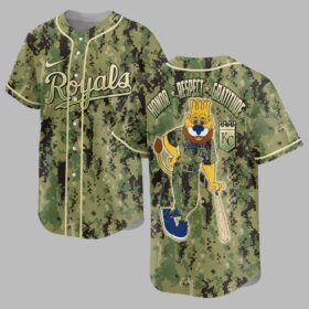 Kansas City Royals Camo Premium Jersey PL10