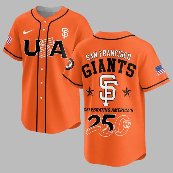 San Francisco Giants Celebrating America’s 250th Premium Jersey LT0006