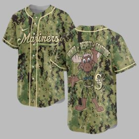 Seattle Mariners Camo Premium Jersey PL10