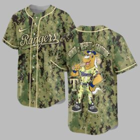 Texas Rangers Camo Premium Jersey PL10