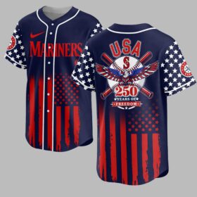 Seattle Mariners USA 250 Premium Jersey PL08