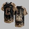 Cleveland Guardians x Hunting Camo Baseball Jersey PVT008