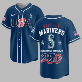 Seattle Mariners Celebrating America’s 250th Premium Jersey LT0006
