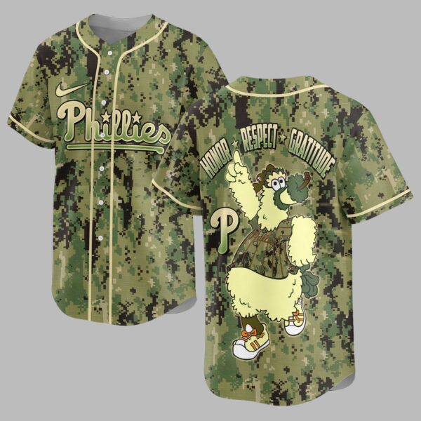 Philadelphia Phillies Camo Premium Jersey PL10