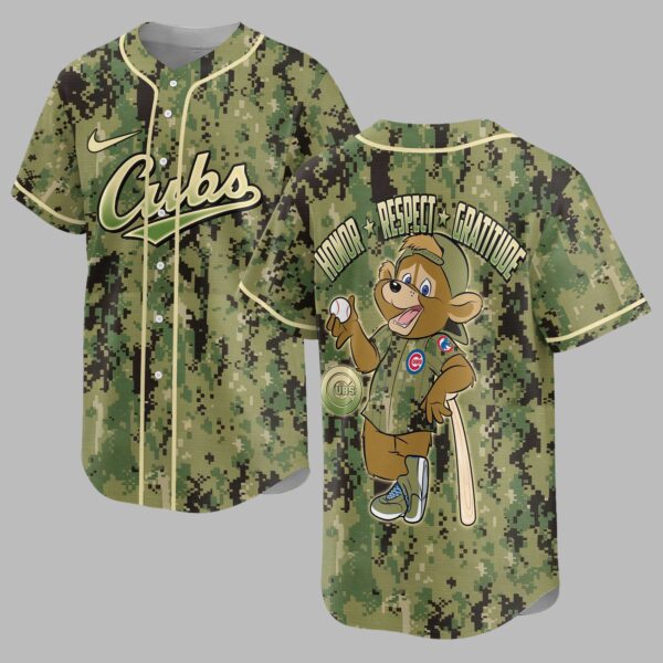 Chicago Cubs Camo Premium Jersey PL10