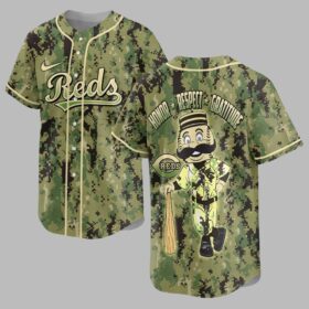 Cincinnati Reds Camo Premium Jersey PL10