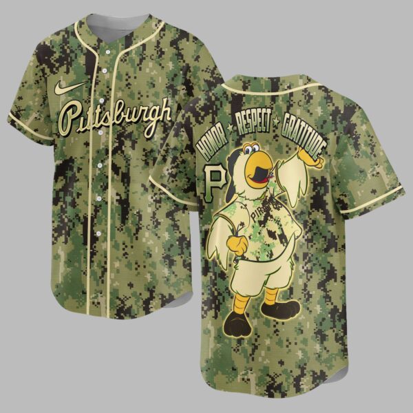 Pittsburgh Pirates Camo Premium Jersey PL10