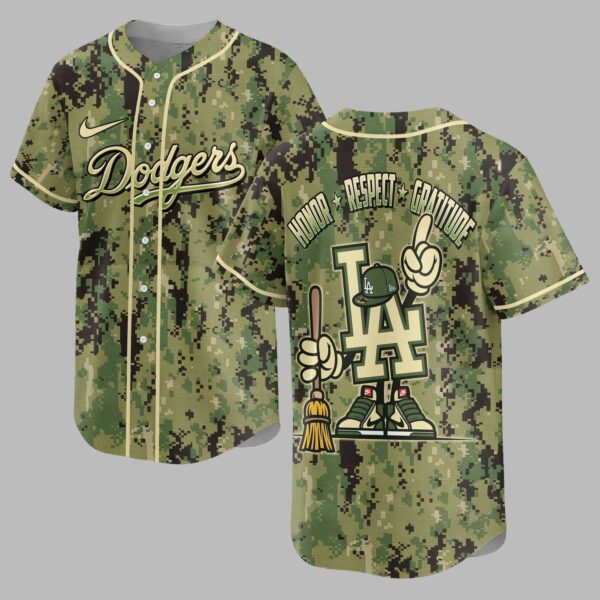 Los Angeles Dodgers Camo Premium Jersey PL10