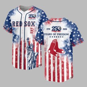 Boston Red Sox 250 Years of Freedom Celebration Premium Jersey PH00006