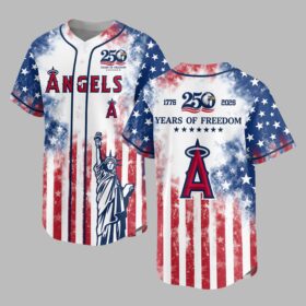 Los Angeles Angels 250 Years of Freedom Celebration Premium Jersey PH00006