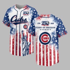 Chicago Cubs 250 Years of Freedom Celebration Premium Jersey PH00006