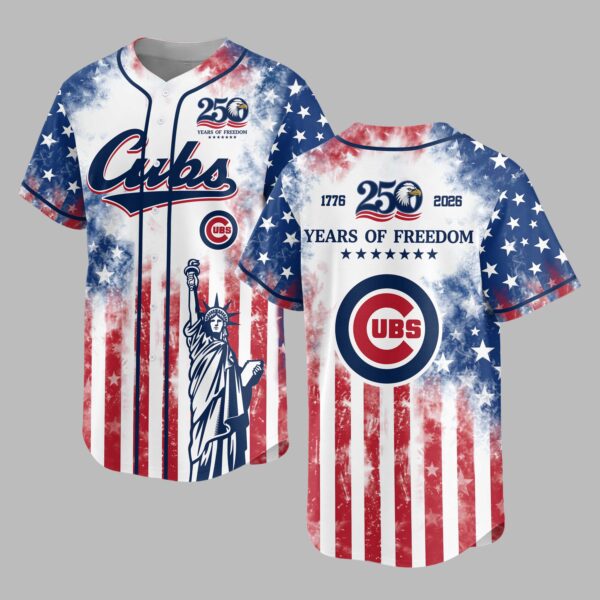Chicago Cubs 250 Years of Freedom Celebration Premium Jersey PH00006