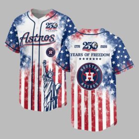 Houston Astros 250 Years of Freedom Celebration Premium Jersey PH00006