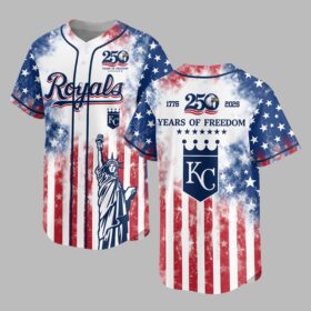 Kansas City Royals 250 Years of Freedom Celebration Premium Jersey PH00006