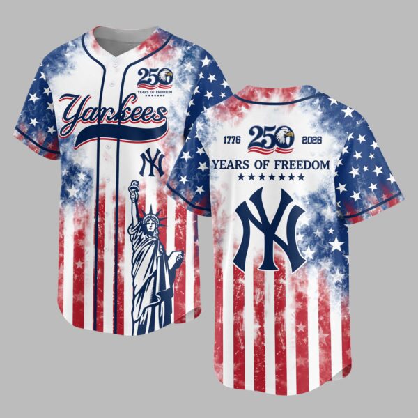 New York Yankees 250 Years of Freedom Celebration Premium Jersey PH00006