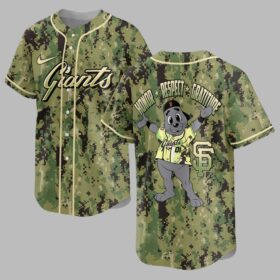 San Francisco Giants Camo Premium Jersey PL10