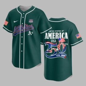 Oakland Athletics X 250 Years Of Freedom Premium Jersey PVT009
