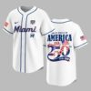 Miami Marlins X 250 Years Of Freedom Premium Jersey PVT009