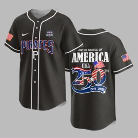 Pittsburgh Pirates X 250 Years Of Freedom Premium Jersey PVT009