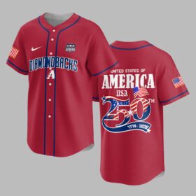 Arizona Diamondbacks X 250 Years Of Freedom Premium Jersey PVT009