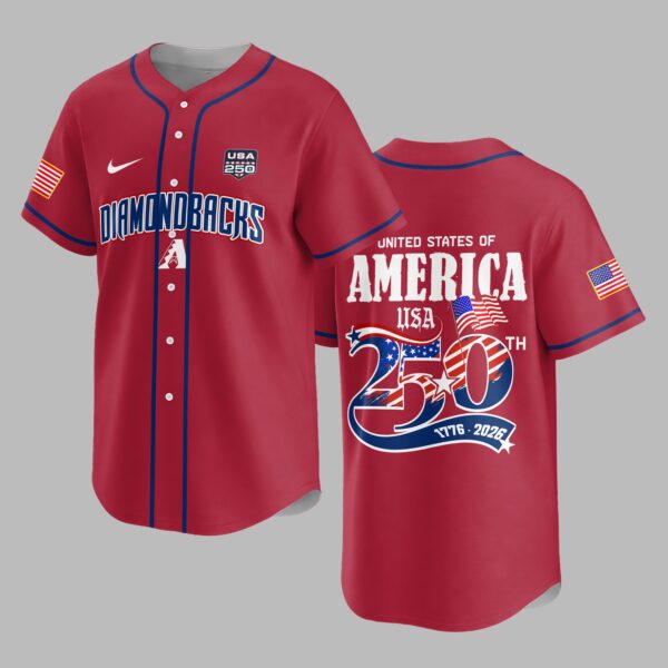 Arizona Diamondbacks X 250 Years Of Freedom Premium Jersey PVT009