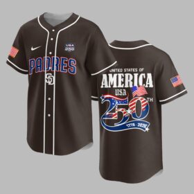 San Diego Padres X 250 Years Of Freedom Premium Jersey PVT009