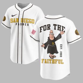 San Diego Padres Classic Mascot Baseball Jersey LT0009