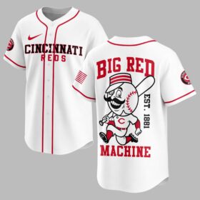 Cincinnati Reds Classic Mascot Baseball Jersey LT0009