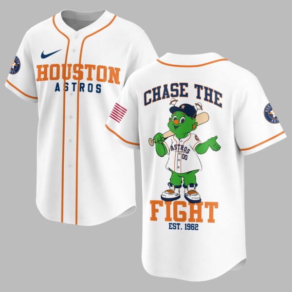 Houston Astros Classic Mascot Baseball Jersey LT0009